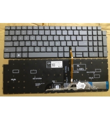 Bàn phím Laptop Dell Inspiron 3511 3515 3520 5510 5515, Vostro 3510 3515 3520 5510 5515 (LED - XÁM)